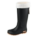 thumbnail image 3 of Womens Summer Tops, Fashion Casual Spring Summer Japanese Style Solid Color Waterproof High Top, Women's Rain Boots, 3 of 5