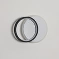 thumbnail image 6 of NUODIFAN Modern Led Ceiling Light, 2 Lights(black and white) Circle Ceiling Lights Fixture, Cool/Warm/Daylight 3 Colors Temperature Switchable Flush Mount for Hallway Entry Corridor Livingroom, 6 of 7