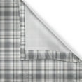 thumbnail image 4 of Ambesonne Geometric Window Valance, Vertical Line Square, 54" X 12", Grey White, 4 of 5