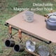 thumbnail image 3 of Varilla de aleación de aluminio Vajilla magnética Varilla colgante Accesorios de camping desmontables, 3 of 8