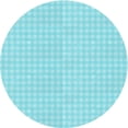thumbnail image 1 of Ahgly Company Machine Washable Indoor Round Transitional Blue Diamond Blue Area Rugs, 6' Round, 1 of 7