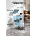 thumbnail image 3 of Teendow AI Subscription 3.5L Automatic Cat Food Dispenser with Camera for Cats, 3 of 8