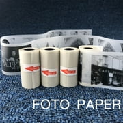 Naierhg 57x30mm Semi-Transparent Thermal Printing Roll Paper for Paperang Photo Printer