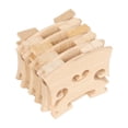 thumbnail image 4 of 10 piezas de puente de violín de arce 4/4, pieza de puente de madera, accesorios livianos tallados a mano profesionales para entusiastas del violín, 4 of 9