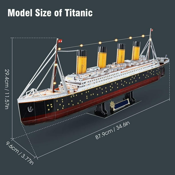 RMS Titanic - LED Edition // 3D Puzzle // Revell Online-Shop