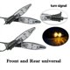 thumbnail image 4 of Para Bmw R1200gs Adv F650gs intermitentes indicadores LED delantero + trasero, 4 of 5