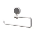 thumbnail image 1 of Yuarrent Soporte de papel higiénico, gancho para toallas de cocina, estante con ventosa para baño, organizador giratorio para rollo de papel Organizadores de utensilios de cocina, 1 of 6
