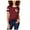 Red - red, variant on Carbon Copy Womens Varsity Basic T-Shirt, Red, Medium