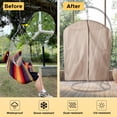 thumbnail image 2 of Silla Hamaca Miztli Max 227 kg con Funda Impermeable 145x116 cm, 2 of 8