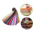 thumbnail image 6 of Abbraccia 56Pcs Fabric Strips Jelly Roll Fabric Strips Scrapbooking Crafting Patchwork Supplies Patchwork Craft Fdiy Rug Fabric Bundles 6.5x50cm, 6 of 10