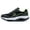 BlackGreen, variant on NRNHI Women's Walking Shoes with Arch Support Plantar Fasciitis Orthotic Sneakers Tennis Running Shoes Black Size 9