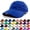 Royal Blue, variant on Polo Style Baseball Cap Ball Dad Hat Adjustable Plain Solid Washed Cotton Mens Womens Royal Blue