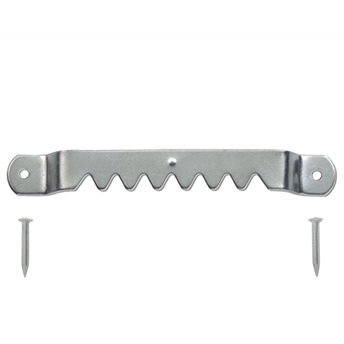 Aifeier ET 6-Piece Heavy Duty Sawtooth Picture Hangers - Supports 300 Lbs, Silver, With Screws
