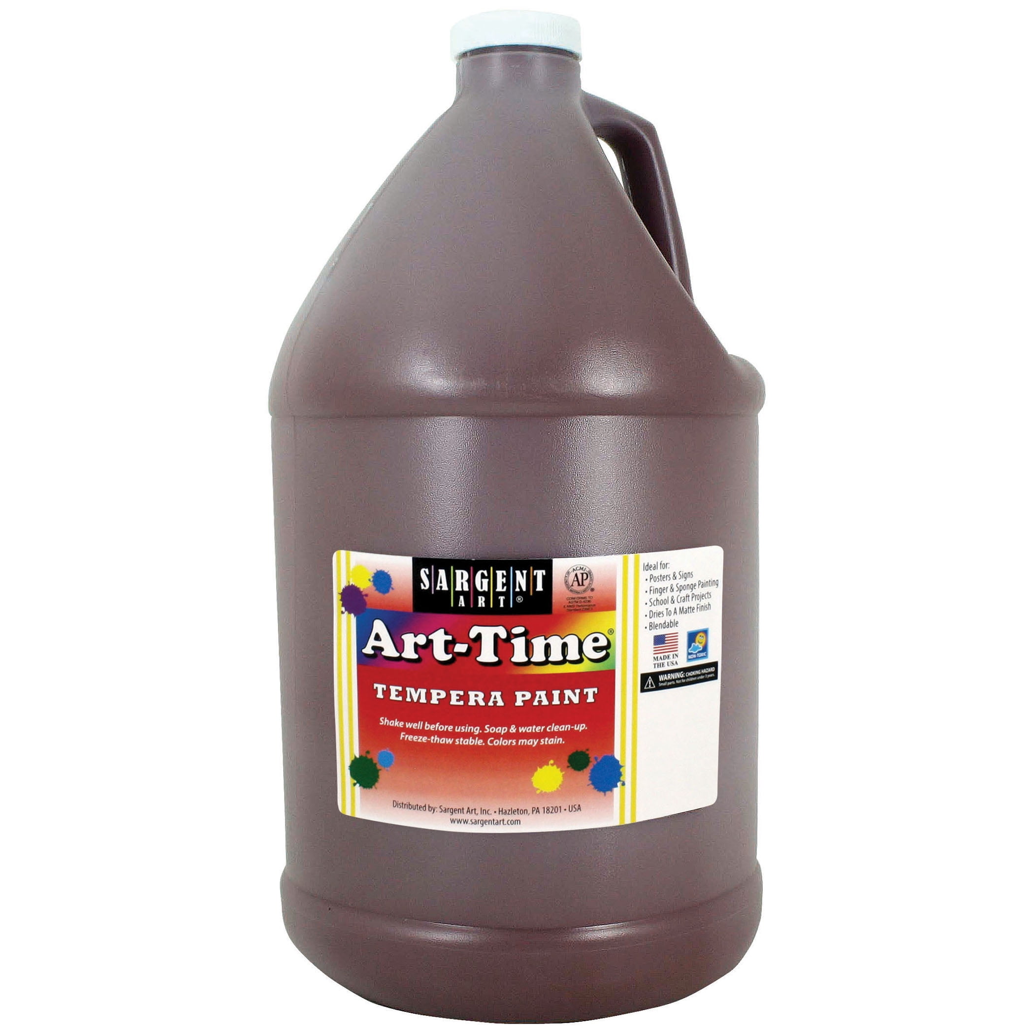 ArtTime® Tempera Paint, Brown Gallon