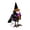 Black-E, variant on cbzote Halloween Birds Ornaments, Halloween Decorations 3D Cute Witch Design Bird Plush Doll with Wizards Hat, Spooky Haunted Houses Prop Halloween Table Decor Inseparable Birds Figurines for Window