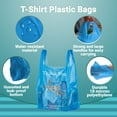 thumbnail image 4 of Blue Jumbo Thank You T-Shirt Bags, 18 Micron, 500 Count, 16 x 8 x 26 in, 4 of 6