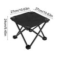 thumbnail image 3 of Stainless Steel Folding Chair Outdoor Portable Camping Picnic Beach Yard Seat 1-Pack, 3 of 6
