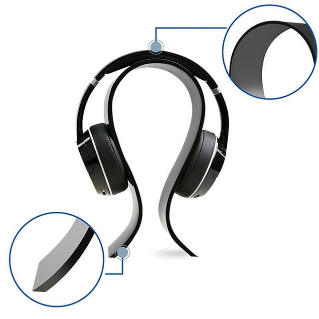 Yhmxh Kitchen Gadgets Kitchen Essentials Acrylic Earphone Headset Desk Display Stand Hanger For Headphone Decor Kitchen Aid Attachments Kitchen Accessories for Home Kitchen Camping