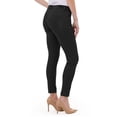 thumbnail image 4 of Jordache Women's Mid Rise Skinny Jeans, Available in 29" and 31" Inseams, Sizes 2-22, 4 of 8