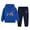 Dark Blue, variant on YDFCWXW Fleece Pullover Hoodie and Pants Outfit Set Toddler to Little Kid 2-12 Years (Dark Blue, 2-3 Years)