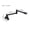 Type A Black, variant on Pot Filler Tap Wall Mounted Foldable Kitchen Faucet Single Cold Single Hole Sink Tap Rotate Folding Spout Chrome Brushed Black
