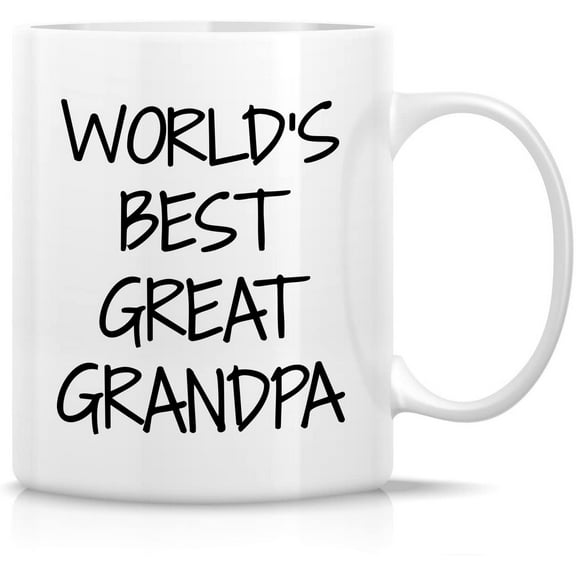 Funny Mug - World's Best Great Grandpa 11 Oz Ceramic Coffee Mugs - Funny, Motivational, Inspirational birthday gifts for dad, papa, father, granddad, grandfather, friend, father's day gift