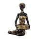 thumbnail image 5 of Figura femenina africana, escultura, coleccionable, estatua única, decoración de almacenamiento para cafetería, sala de estar, regalo navideño, aparta, 5 of 9