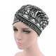 thumbnail image 2 of Cabeza de moda Wrap Bohemio Colors Surtido Colors Pirate Hat boho Accesorios para el cabello Bonnón Valentín Día Día de la cabeza de la cabeza de las mujeres Blanco Blanco, Geometría Inevent AP008221-04, 2 of 6
