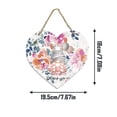 thumbnail image 5 of Tupukom Gifts for Women Wife Daughter Front Door Welcome Sign Heart-Shaped Happy Mother'S Day Sign, 5 of 7