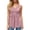 Light Pink, variant on Women V Neck Sleeveless Top with Ruffled Shrits Arm Animals 4b Shelf Bra Lace up Top Women Tennis Top Women Running T Shirt Women 3x Shirts for Women Athletic Tops for Women Loose Fit Sleep Cute