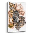 thumbnail image 2 of Epic Art 'Clouded Leopard with Ghost Image' by Barbara Keith, Acrylic Glass Wall Art, 12"x16", 2 of 8