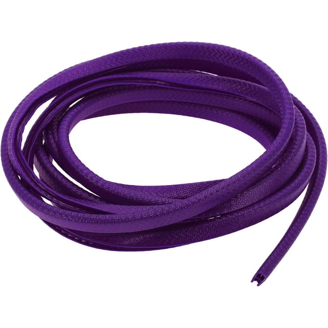 Universal Car Door Edge Protective Sealing Strip U-Type Door Scratch Protection Guard m -scratch Collision PVC Iron Purple