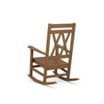thumbnail image 4 of POLYWOOD Canyon Porch Rocking Chair in Teak, 4 of 4