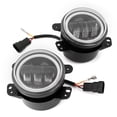thumbnail image 1 of Feux de Brouillard Led Feu de Brouillard avant Pare-Chocs Feu de Brouillard Led Feu de Signalisation de Virage 4in Led Feu de Brouillard Rond avec Harnais de Support DRL Signal de Virage Adapté pour JL 2018-2020, 1 of 8