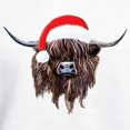 thumbnail image 3 of CafePress - Highland Cow Santa Hat Xmas Sweatshirt - Pullover Hoodie, Hooded Sweatshirt, 3 of 4