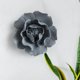 thumbnail image 3 of 1 pieza de decoración de pared de flores hecha a mano, adorno colgante para pasillo y hogar. s gris, 3 of 8