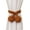 Brown, variant on SPRING PARK 2Pcs Curtain Tie Backs Ropes Drapes Holdbacks Outside Porch Rope Ties Handmade Retro Rural Knot Ball Cotton Drapery Tie Band