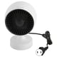 thumbnail image 1 of Calentador de ventilador portátil para uso en frío y calor, mini calentador de espacio con ángulo ajustable para escritorio de oficina en casa, 100-240V, enchufe blanco de EE. UU., 1 of 14