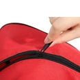 thumbnail image 4 of Chainsaw Carry Case Protective Storage Bag for 12\" 14\" 16\" Saws, Durable Oxford Fabric, Portable Handle, Red, 4 of 6