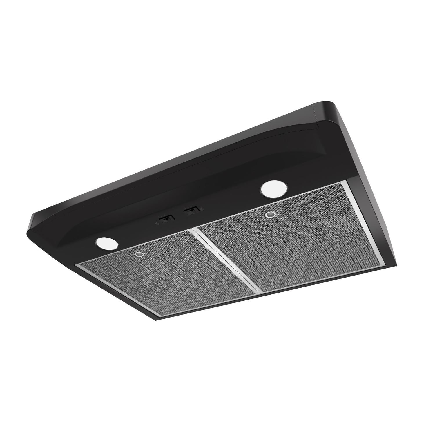 Broan ALT130BL Elite Atla 1 Black 30 inch Convertible Under-Cabinet Range Hood