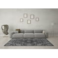 thumbnail image 3 of Ahgly Company Indoor Square Oriental Gray Traditional Area Rugs, 6' Square, 3 of 4