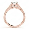 thumbnail image 2 of Round Brilliant Cut Vintage Engagement Ring 14K Rose Gold, 2 of 3
