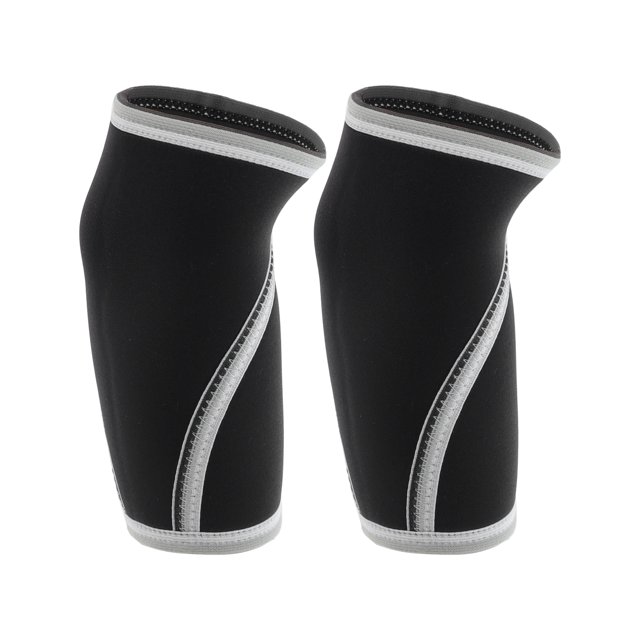 Ofertas Únicas 2 Pcs Almohadillas de Codo Transpirables Medianas Almohadillas de Codo Cómodas para Deporte Negras