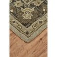 thumbnail image 3 of 8' x 11' Gray and Beige Persian Rectangular New Zealand Wool Area Throw Rug, 3 of 4