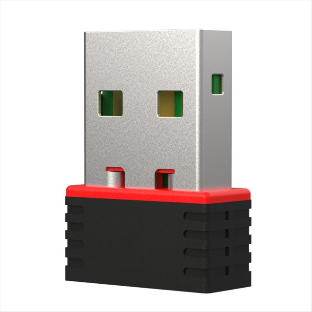 Adaptador USB WiFi de 150 Mbps, Miniadaptador de Tarjeta de Red Inalámbrica, Receptor Inalámbrico para PC de Escritorio, Portátil y