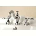 thumbnail image 2 of Kingston Brass KC7161TAL 8 in. Widespread Bathroom Faucet, Polished Chrome, 2 of 4