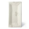 LA Baby 4-Sided 32" Diaper Changing Pad with 100% Organic Cotton Top Layer on Waterproof Cover, Ecru