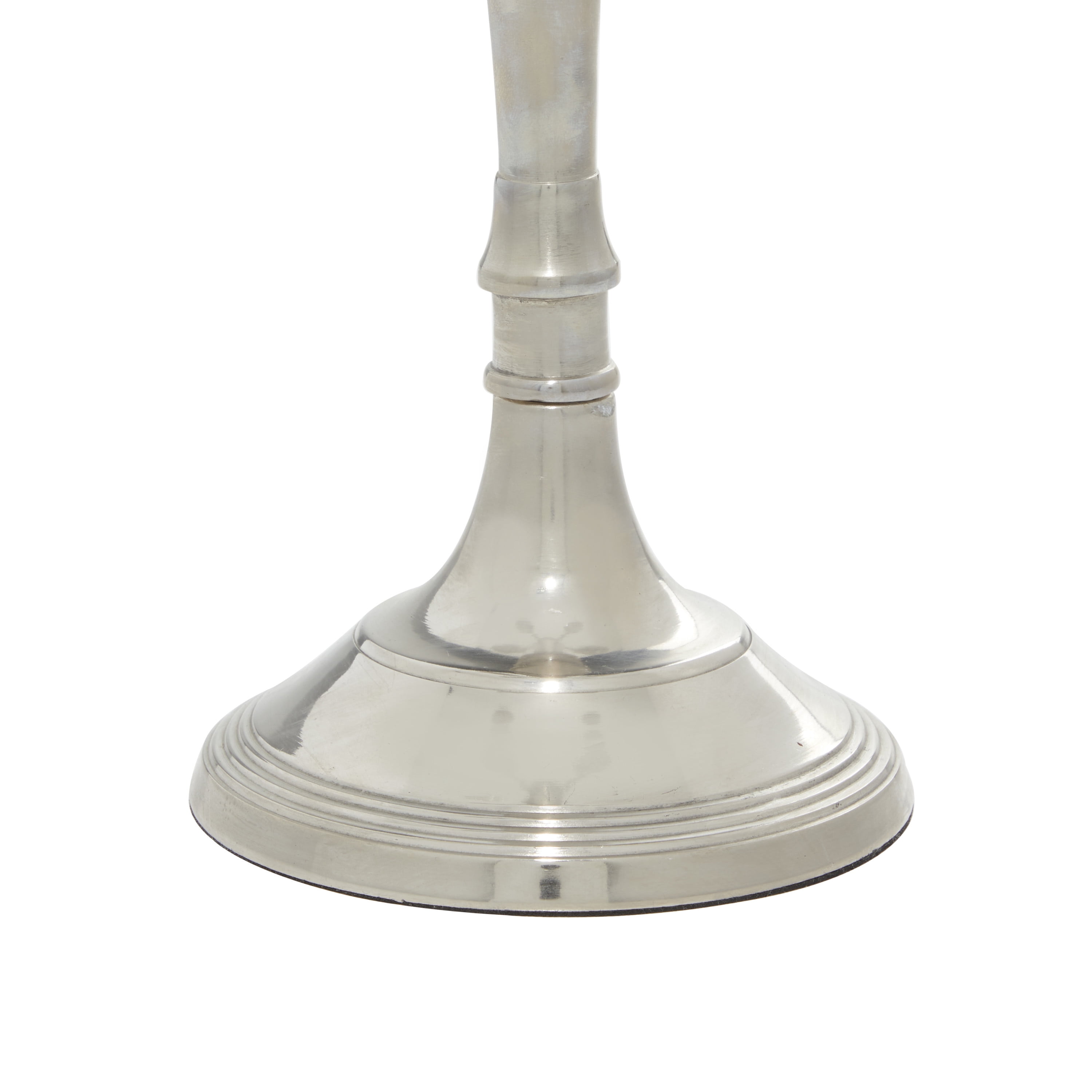 DecMode 5 Holder Silver Aluminum Candelabra
