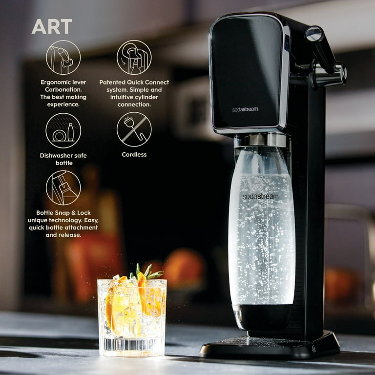 SodaStream Art Sparkling Water Maker - Black