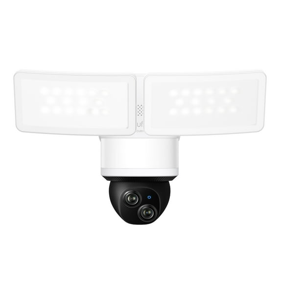 eufy Floodlight 3K Camera E340 Wired Dual Camera, 360° Pan & Tilt, Wi-Fi 6, No Monthly Fee